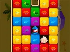 Sea Treasures: Tile Swap Puzzle
