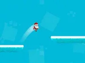 Snowy Platform Leap
