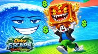 Obby Escape from Tsunami Brainrot Online Game