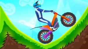 Hill Climb on Moto Bike Online Game